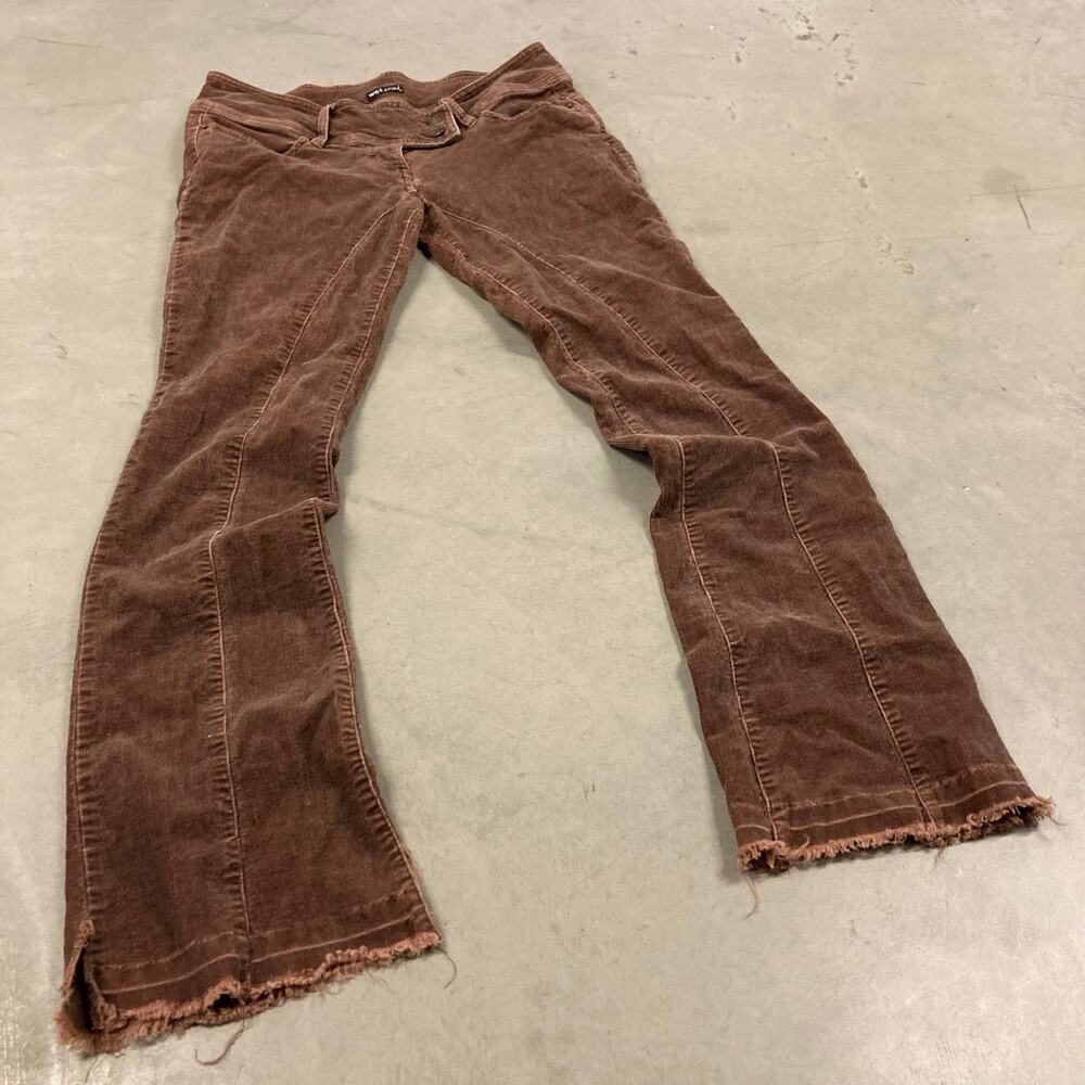 Y2K corduroy low rise wet seal bootcut jeans 31x32